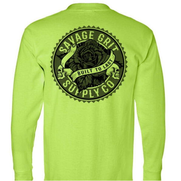 Lime Green - BACK