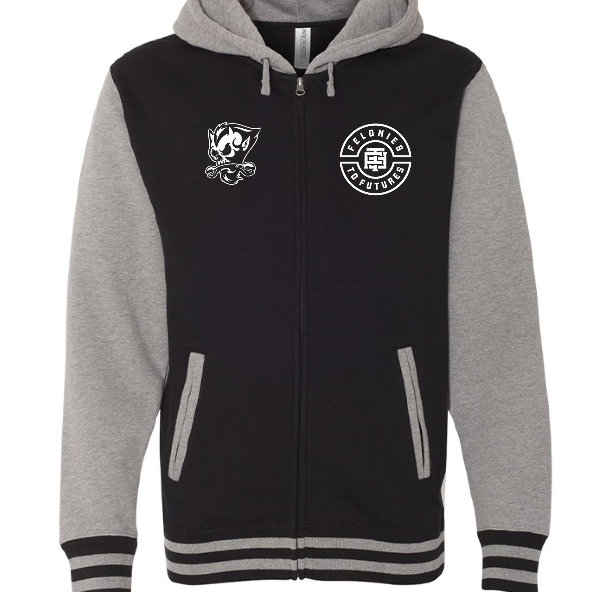 Black/ Gunmetal Heather - FRONT