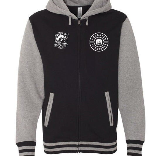 Black/ Gunmetal Heather - FRONT