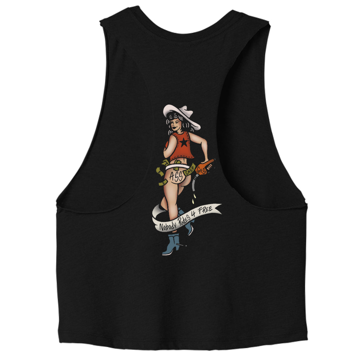 SLD BLK BLEND - BACK